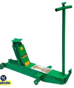 Macaco Hidráulico tipo Jacaré 2T 1210mm com Rodas de Ferro - RIBEIRO