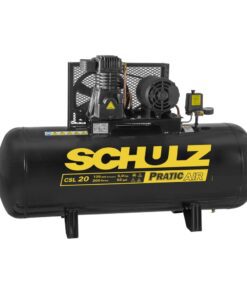 Compressor 20/200 Pratic Air CSL 20/200 125 Libras Trif. IP21 5CV 220/380V 92135200 - Schulz