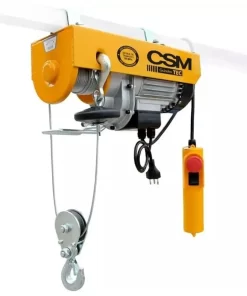 Guincho Elétrico Coluna 300/600KG MONO 220V TEC-300 SEM CACAMBA 71000258 - CSM