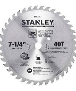 Disco de Serra Circular MD 7.1/4" X 040D - FURO 16mm STA7757 - STANLEY