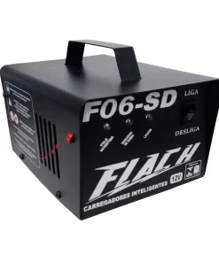 Carregador de Bateria 06A 12V Com AUXILIO F06-SD - FLACH - ST