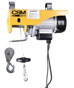 Guincho Elétrico Coluna 100/200KG MONO 220V TEC-100 SEM CACAMBA 71000257 - CSM